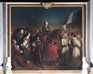 The Entry of Joan of Arc (1412-31) into Orleans, 8th May 1429, 1843